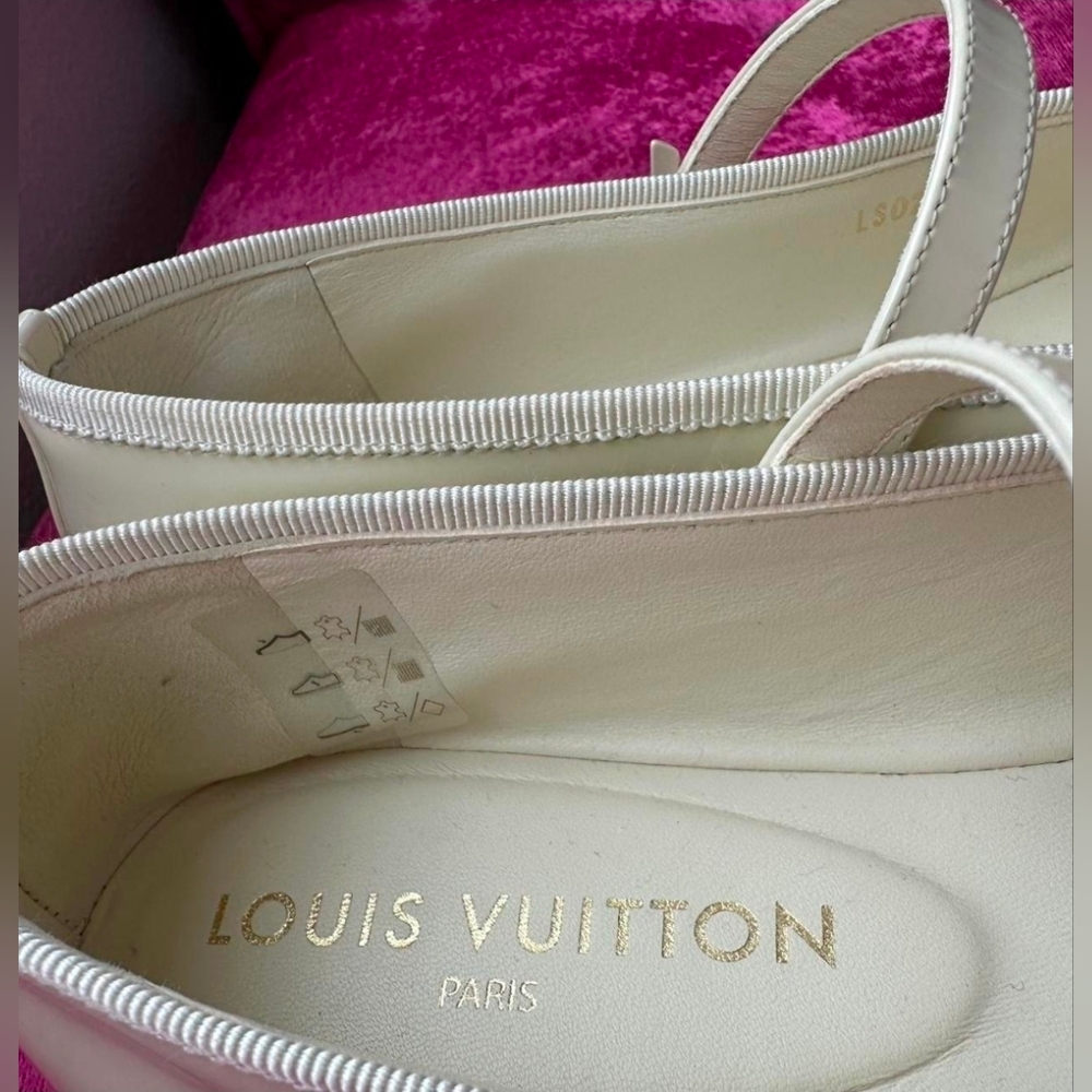 Authentic Louis Vuitton Romy Ballerina Flats NWOT EU 35.5 - Picture 5 of 8
